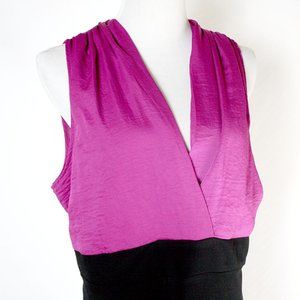 NWT Ruby Rox dress magenta black  sz 14